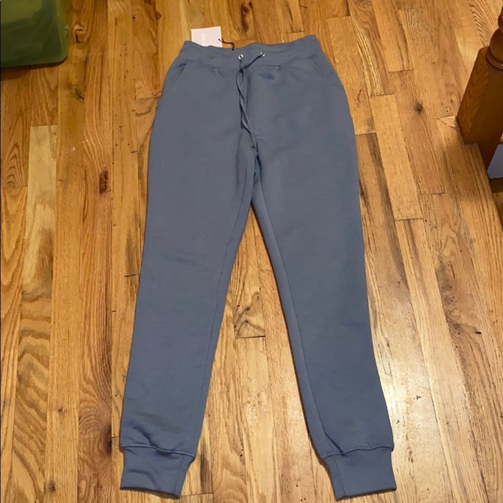 Carli Bybel x Missguided grey joggers